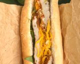 Hình bước làm 2 của món Bánh mì chả cá