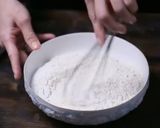 A picture of step 2 of Zebra Cake.