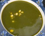 A picture of step 4 of Spinach Sweet Corn Soup.