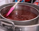 Foto langkah ke 19 dari resep BROWNIES CHEESECAKE CAKE KUKUS | Moist, Nyokelat, Nyuss.