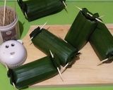 Foto langkah ke 5 dari resep Lemper Bakar isi Abon.