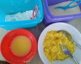 Foto langkah ke 1 dari resep Bolu Pisang Keju Melted (tanpa SP) takaran sdm.