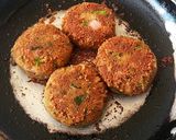 A picture of step 3 of Kale chane ki cutlet.