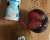 Puree Kiwi Plum with Yoghurt langkah memasak 1 foto