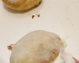 A picture of step 3 of American style biscuits, 2 ingredients in the airfryer 😋😋.
