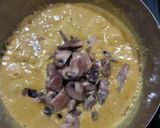 A picture of step 3 of Mushroom ghee roast.