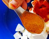 A picture of step 1 of Paneer Tikka Masala.