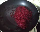 A picture of step 1 of Beetroot Cookies.