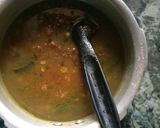 A picture of step 2 of Kali mah chanaki dal.