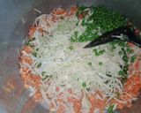 A picture of step 4 of Chili Garlic sauce with Fried Rice.