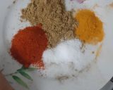 A picture of step 4 of Patiala Chicken.