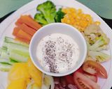 Foto langkah ke 4 dari resep Mixed Vegies&Fruits Salad (salad sayur dan buah).