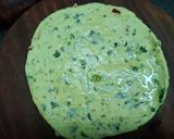 A picture of step 3 of Mint Paratha.