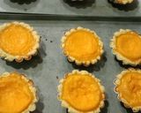 Gambar langkah 3 resipi Tart telur mini ekonomi.