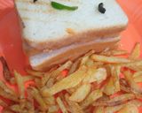 A picture of step 9 of Chicken fajita sandwiches.