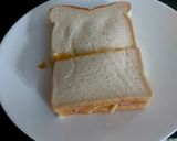 A picture of step 6 of My Hot & Cold Sandwich, Cold Ham, Cheese & Fried Egg 🍳.