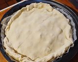 Une image de l'étape 6 de Tourte forestière aux champignons et poulet.