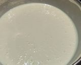 A picture of step 3 of Eggless zebra cake.