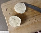 Une image de l'étape 2 de Burgers de mozzarella panées et ses potatoes cuites à l’air fryer.