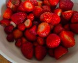 Une image de l'étape 1 de Coulis de fraises.