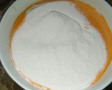 A picture of step 9 of Hidden heart cake (baked in pateela oven).