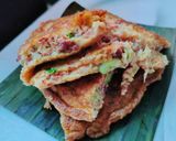 Foto langkah ke 4 dari resep Telur Dadar Kornet.
