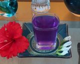 A picture of step 4 of Butterfly pea flower (Gokarn, Aprajita)sharbat.