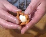 A picture of step 4 of Scotched Quail Egg with Chorizo.