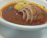 A picture of step 7 of Egg curry.