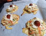Foto del paso 3 de la receta: Flores de patata, calabacín y zanahoria