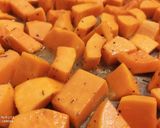 Mézes-fűszeres sütőtök falatkák recept fázis 4 fotója