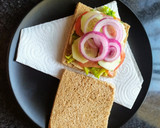 Foto del paso 2 de la receta: Sándwich de pavo improvisado