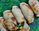 Whole wheat Spinach Corn Empanadas recipe step 8 photo