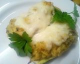Gombával, csirkemellel töltött cukkini recept fázis 8 fotója