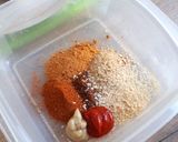 Sült oldalas zöldséges-gombás rizzsel recept fázis 2 fotója