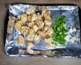 A picture of step 1 of Cauliflower pasta 🍝.