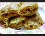 A picture of step 5 of Puri Paratha Roll.