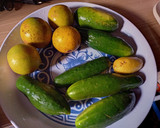A picture of step 1 of Cucumber Drink.
