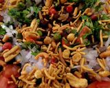A picture of step 3 of Black Chick Peas Chaat.