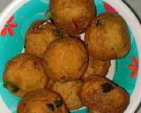Foto langkah ke 3 dari resep Bola Tahu Goreng isi.