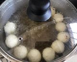 A picture of step 7 of Kesar Rasgulla / Saffron Cottage Cheese Balls In Sugar Syrup.