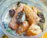Foto langkah ke 4 dari resep Dessert Rusk Pistachio Kunafa Cokelat.