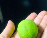 A picture of step 1 of Organic Gondhoraj lemon custard pudding.