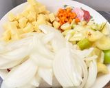 Pas rețetă [Fel principal] Tocăniță de porc sau pui cu găluște de făină 2 fotografie