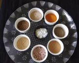 A picture of step 1 of Jiralu powder.