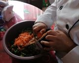 Foto del paso 2 de la receta: Ensalada de espinacas y betabel con aderezo de naranja 🍊
