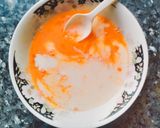 A picture of step 1 of Fried Eggs​ with Milk.