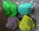 Foto langkah ke 1 dari resep Klepon pelangi anti mainstream.