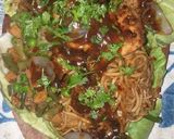 A picture of step 6 of Homemade bbq chicken sizzlers.