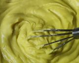 A picture of step 1 of Khandvi (Suralichi Vadi).